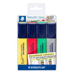 Staedtler Textsurfer Classic Excellent colors 4stk